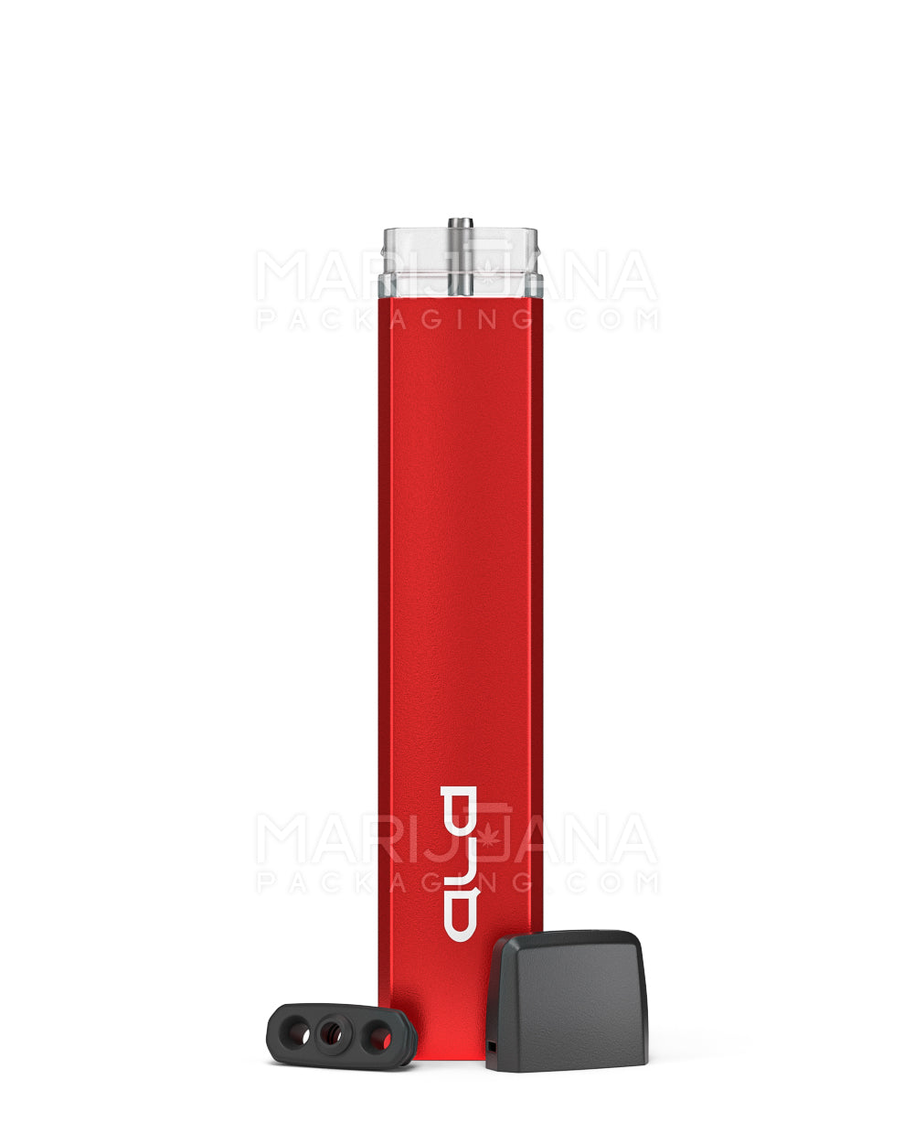 ALD Red Rechargeable Disposable Vape Pen w/ Mouthpiece & 1mm Aperture | 1mL - 350 mAh | Sample - 5