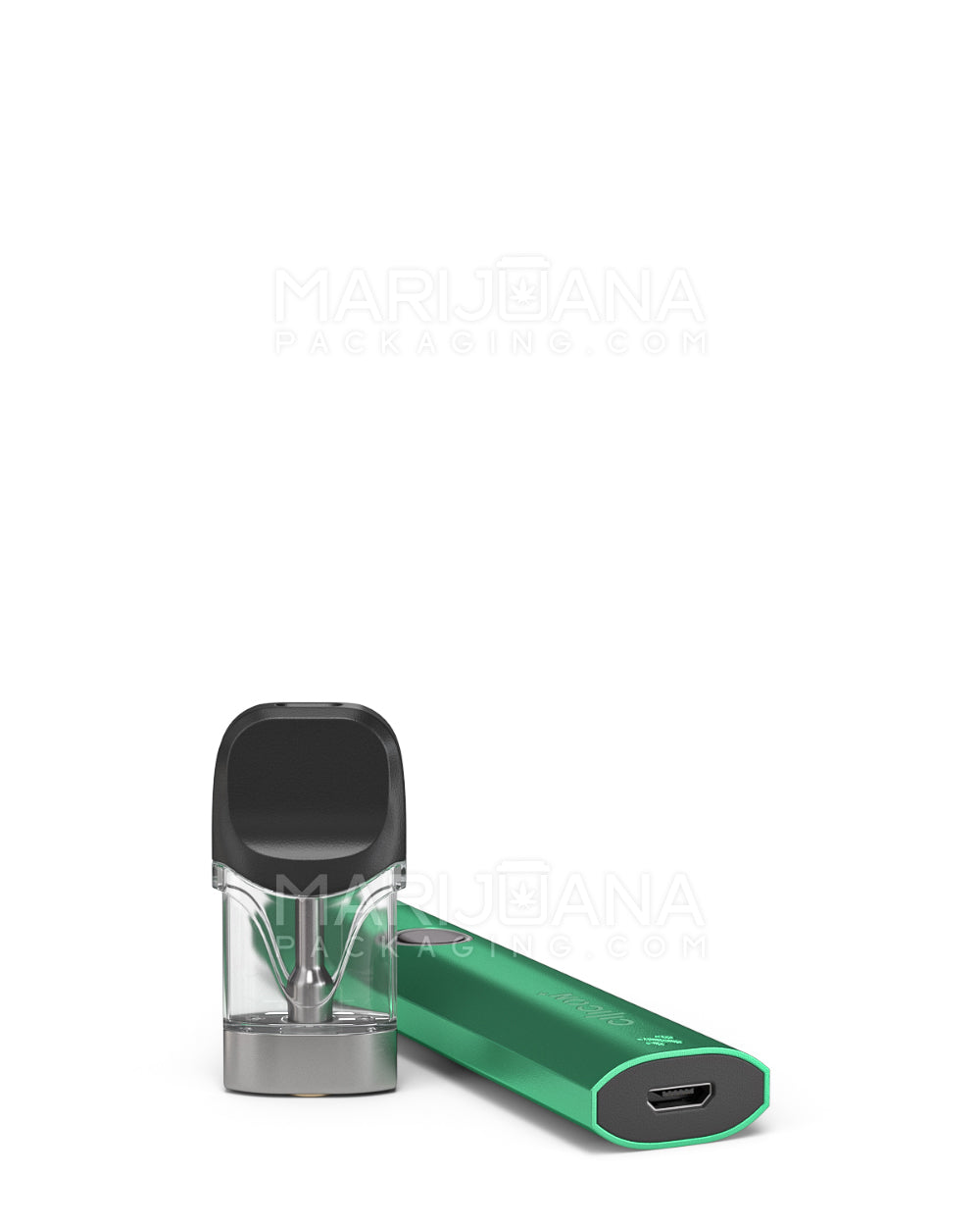 ALD Green Vape Starter Kit w/ Mouthpiece & 2mm Aperture | 1mL - 300 mAh | Sample - 6
