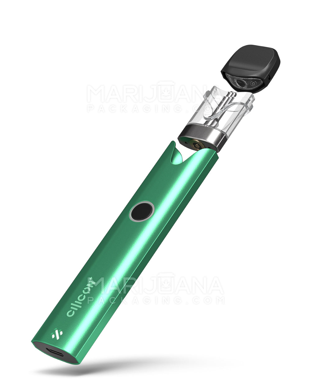 ALD | Green Vape Starter Kit w/ Mouthpiece & 2mm Aperture | 1mL - 300 mAh - 100 Count - 3