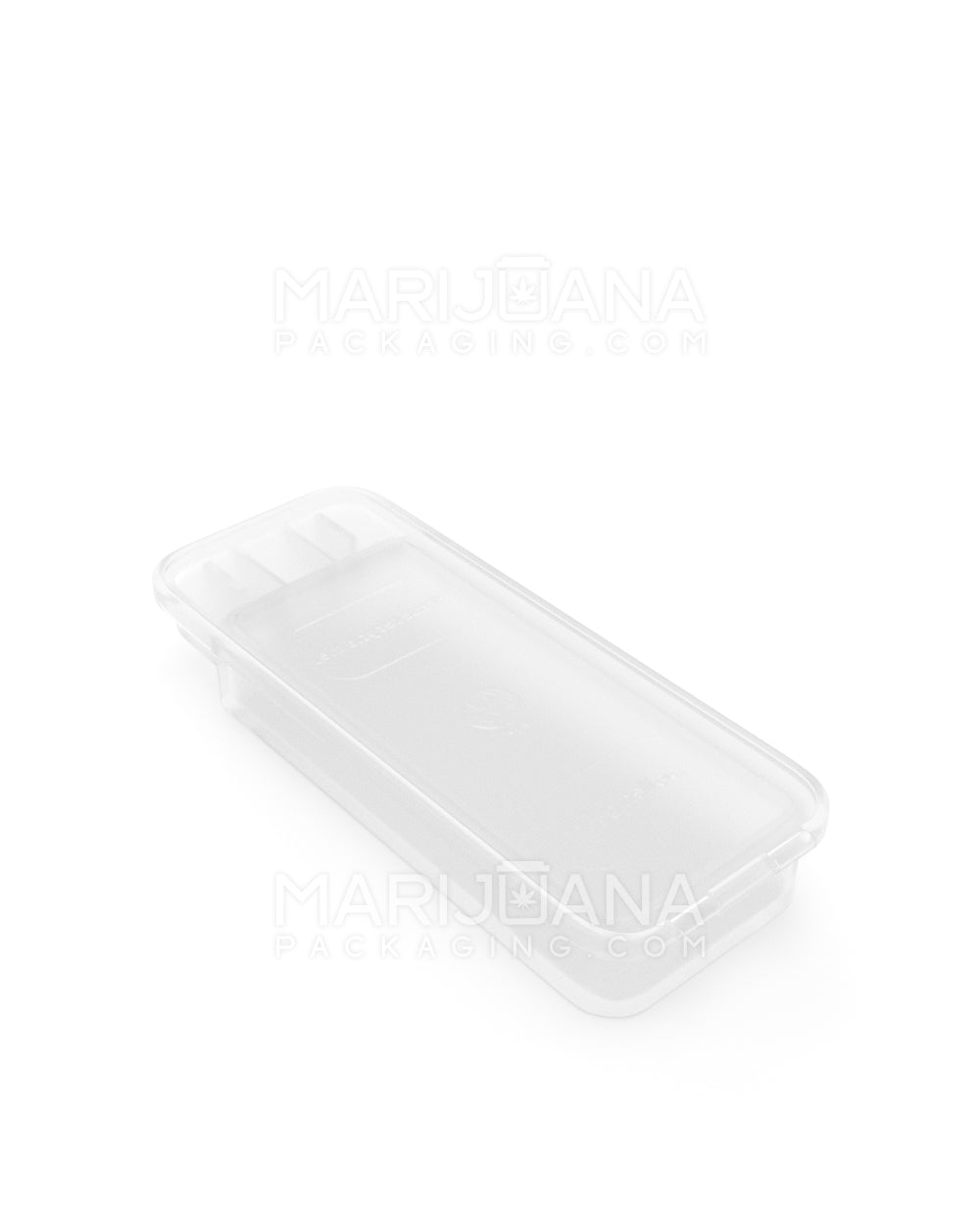 Child Resistant | Snap Box Pre-Roll Joint Case | Small - Clear Plastic - 240 Count - 6