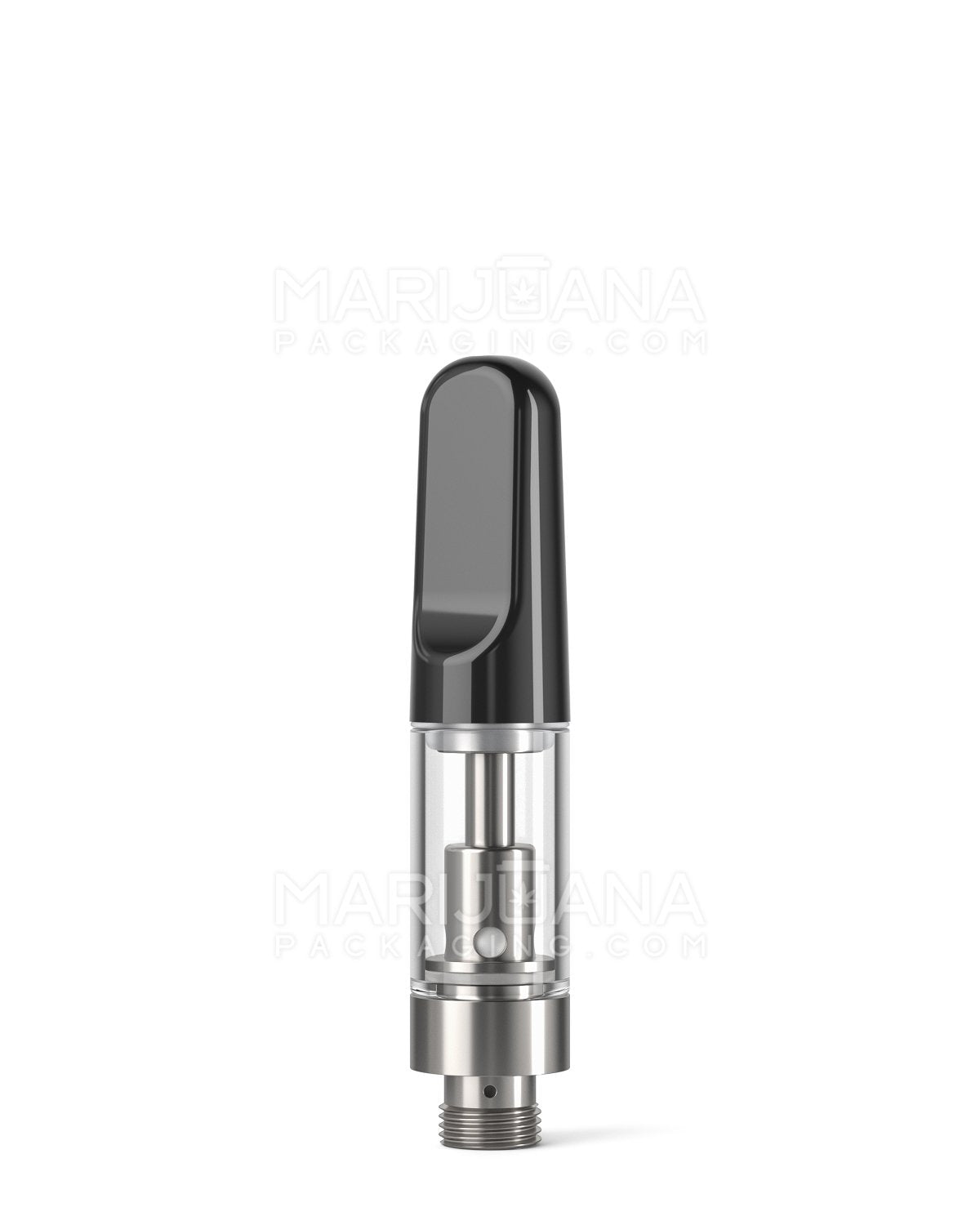 CCELL | Liquid6 Reactor Glass Cartridge with Black Ceramic Mouthpiece | 0.5mL - Screw On | Sample - 1