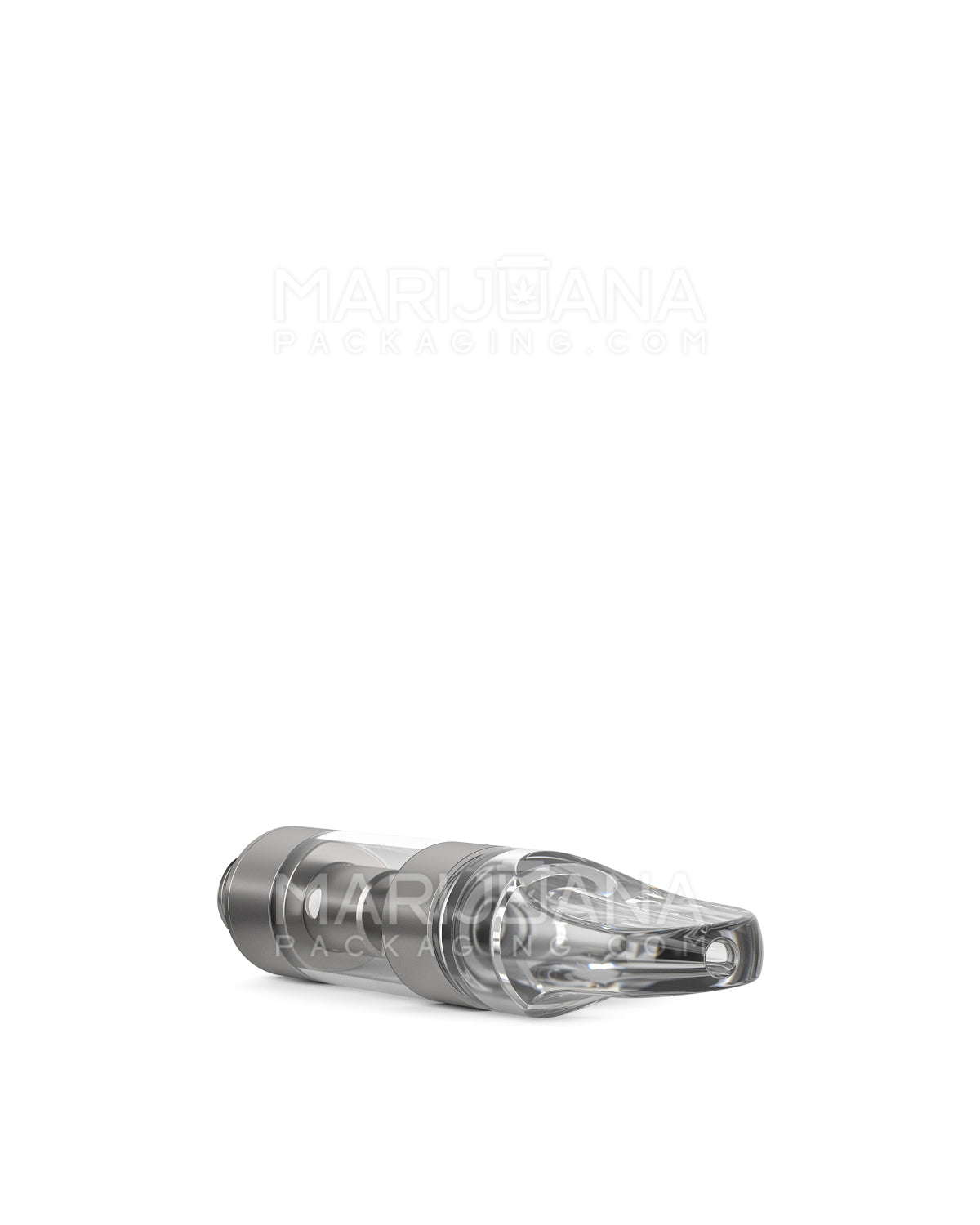 CCELL | Liquid6 Reactor Plastic Vape Cartridge with Clear Plastic Mouthpiece | 0.5mL - Press On - 100 Count - 6