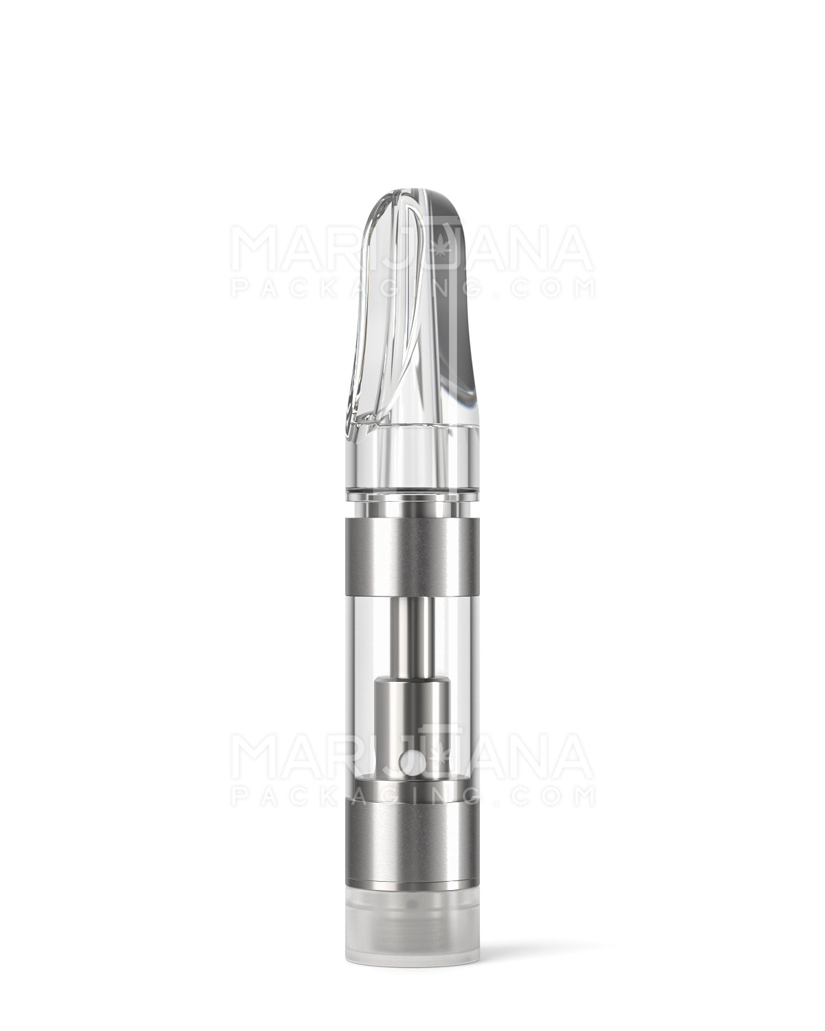 CCELL | Liquid6 Reactor Plastic Vape Cartridge with Clear Plastic Mouthpiece | 0.5mL - Press On - 100 Count - 3