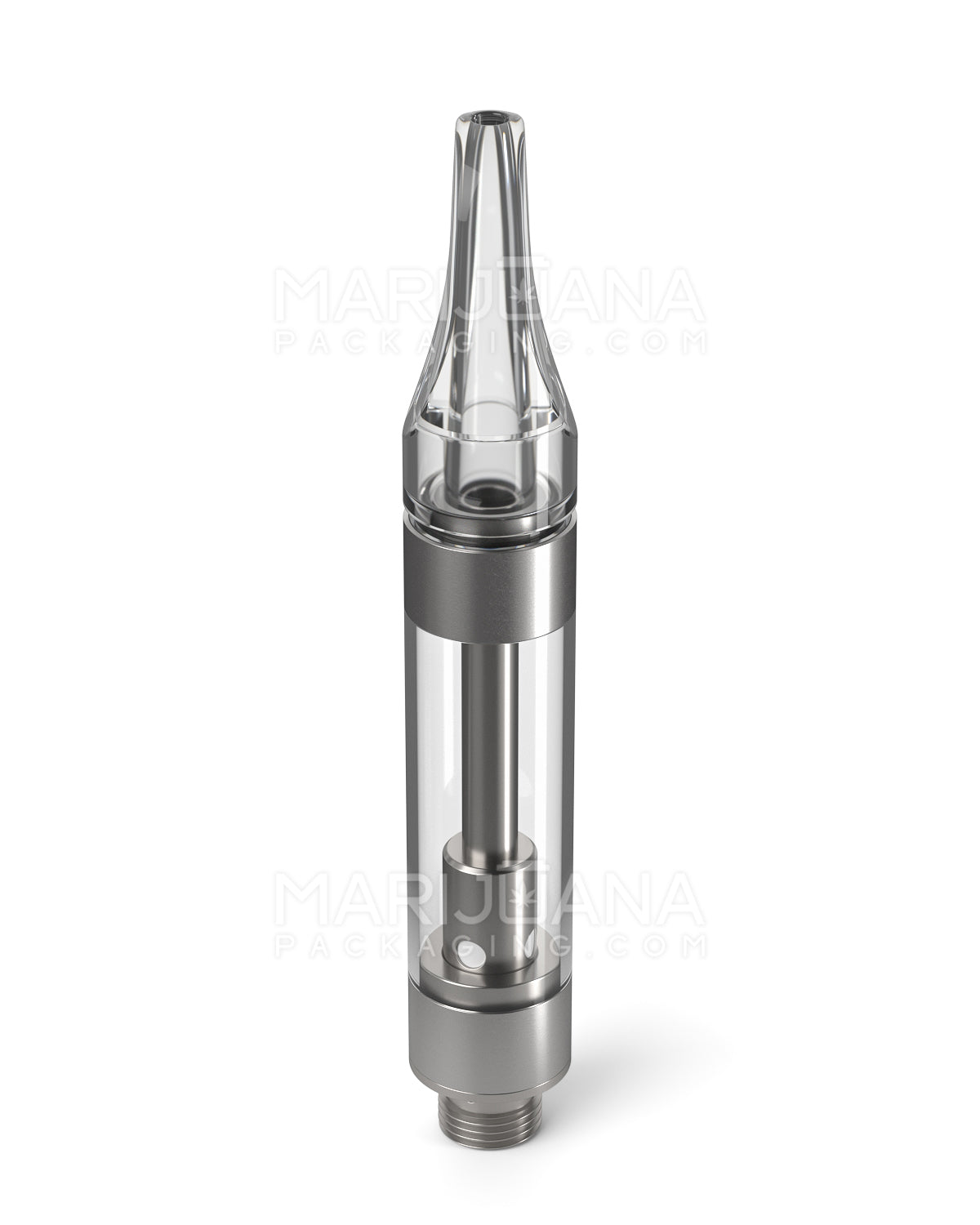 CCELL | Liquid6 Reactor Plastic Vape Cartridge with Clear Plastic Mouthpiece | 1mL - Press On - 100 Count - 4