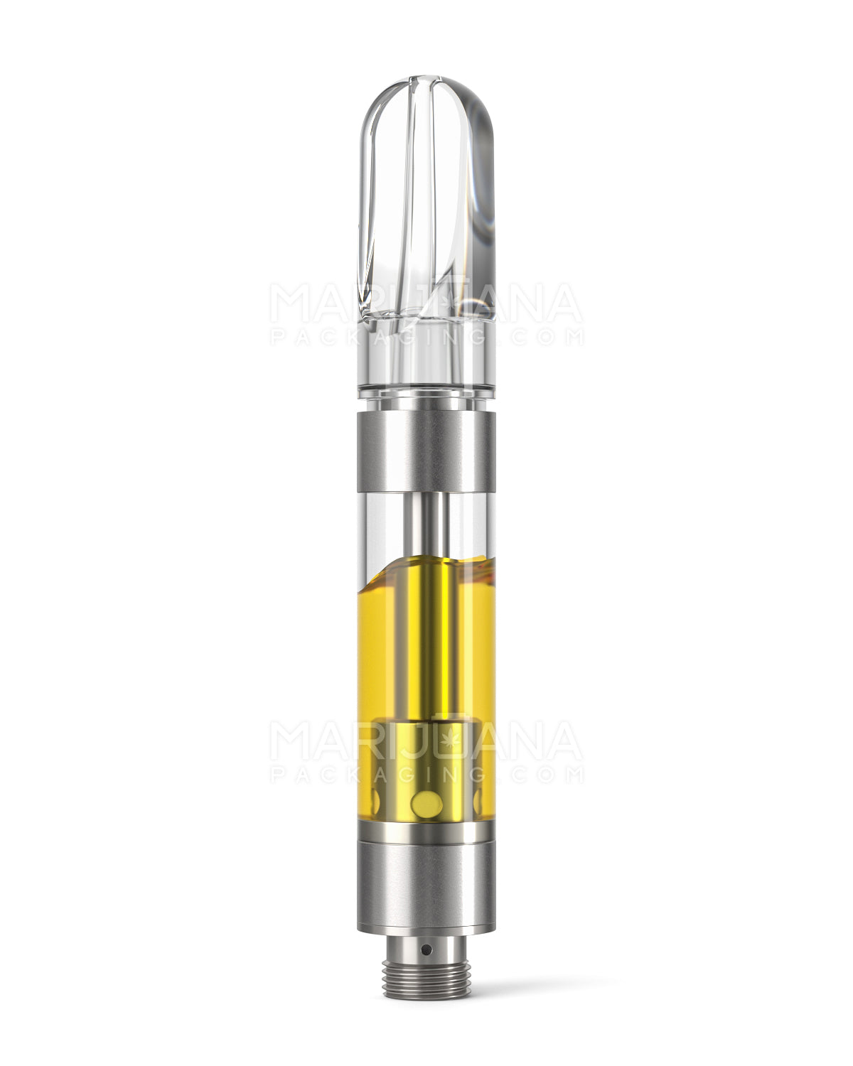 CCELL | Liquid6 Reactor Plastic Vape Cartridge with Clear Plastic Mouthpiece | 1mL - Press On - 100 Count - 2