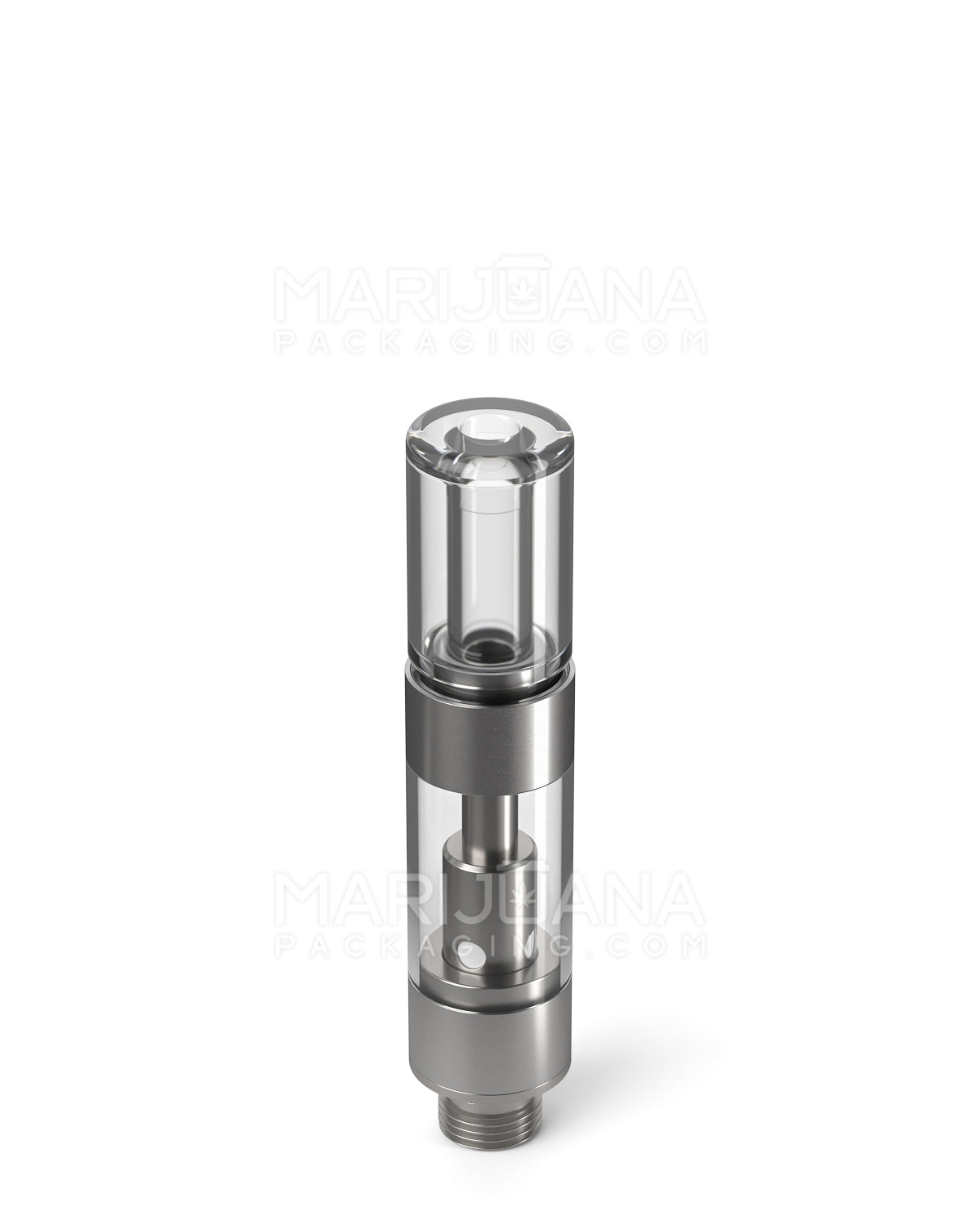 CCELL | Liquid6 Reactor Plastic Vape Cartridge with Barrel Clear Plastic Mouthpiece | 0.5mL - Press On - 100 Count - 4