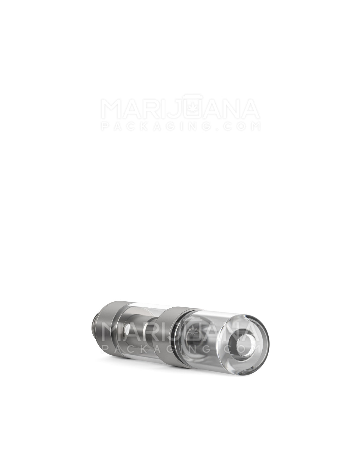 CCELL | Liquid6 Reactor Plastic Vape Cartridge with Barrel Clear Plastic Mouthpiece | 0.5mL - Press On - 100 Count - 6