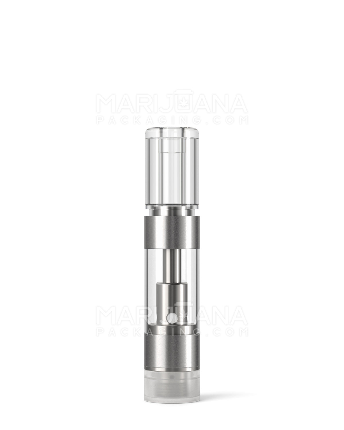 CCELL | Liquid6 Reactor Plastic Vape Cartridge with Barrel Clear Plastic Mouthpiece | 0.5mL - Press On - 100 Count - 3