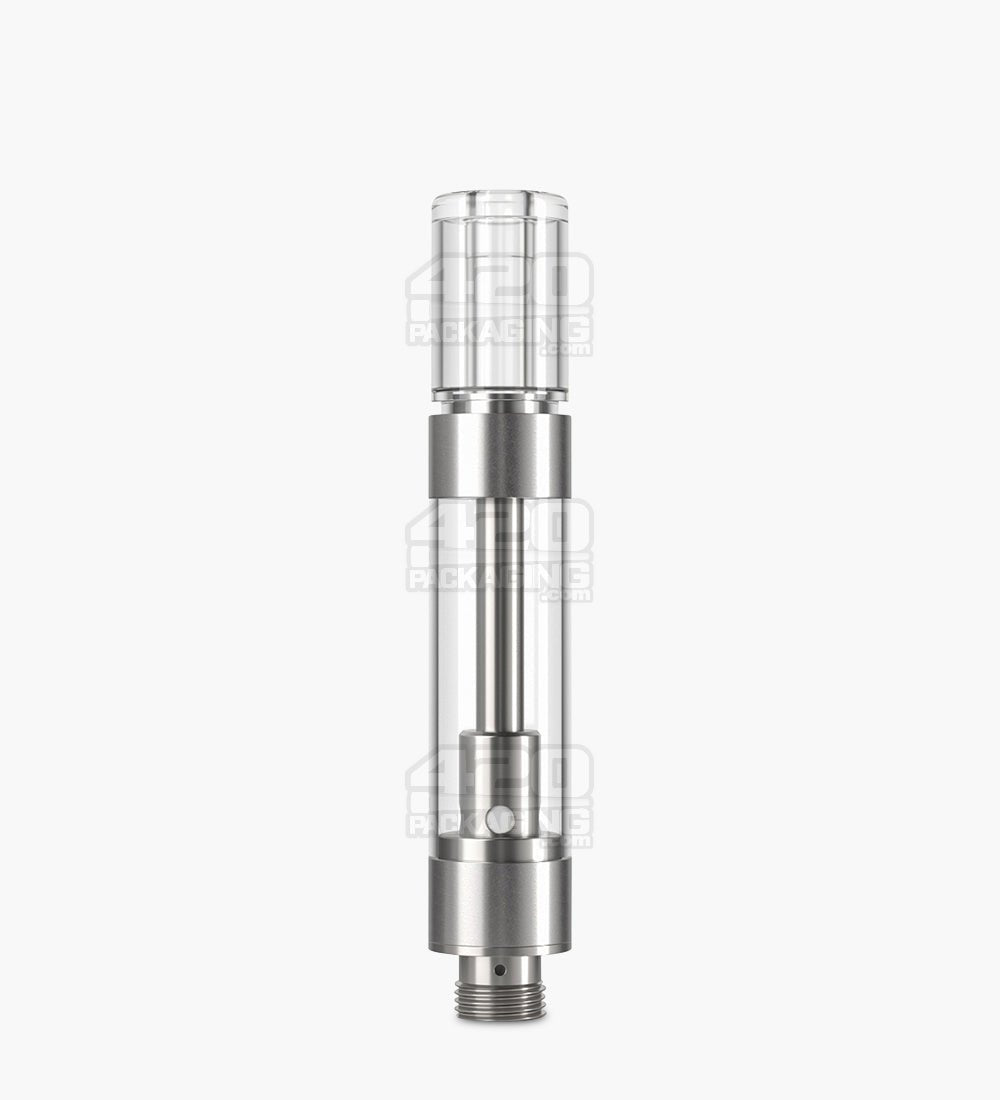 CCELL Liquid6 Plastic Vape Cartridge 2mm Aperture 1ml w/ Barrel Clear Mouthpiece Connection 100/Box - 1