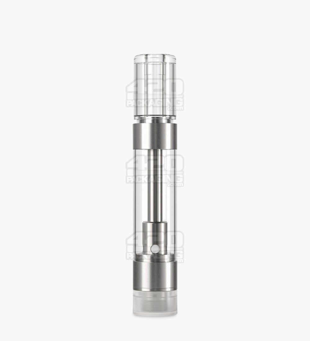 CCELL Liquid6 Plastic Vape Cartridge 2mm Aperture 1ml w/ Barrel Clear Mouthpiece Connection 100/Box - 8