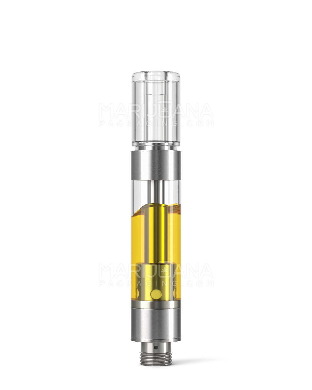 CCELL | Liquid6 Reactor Plastic Vape Cartridge with Barrel Clear Plastic Mouthpiece | 1mL - Press On - 100 Count - 2