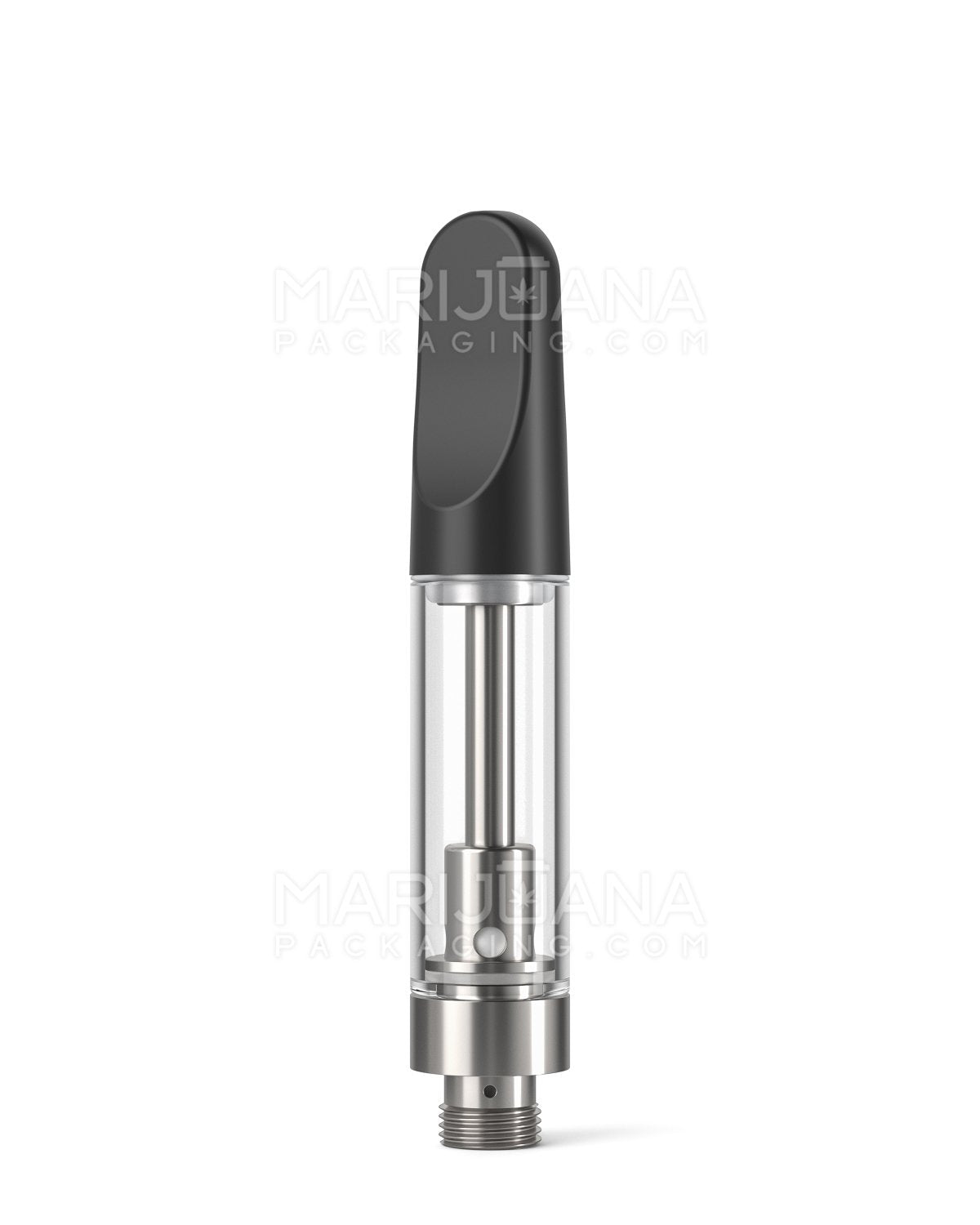 CCELL | Liquid6 Reactor Glass Cartridge with Black Plastic Mouthpiece | 1mL - Screw On | Sample - 1