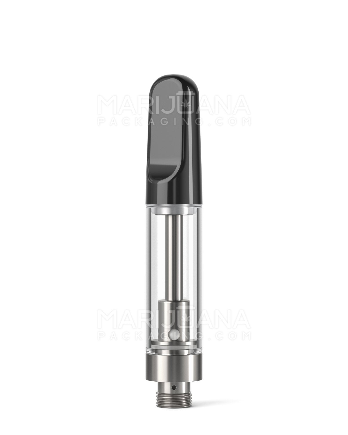 CCELL | Liquid6 Reactor Glass Cartridge with Black Ceramic Mouthpiece | 1mL - Screw On | Sample - 1
