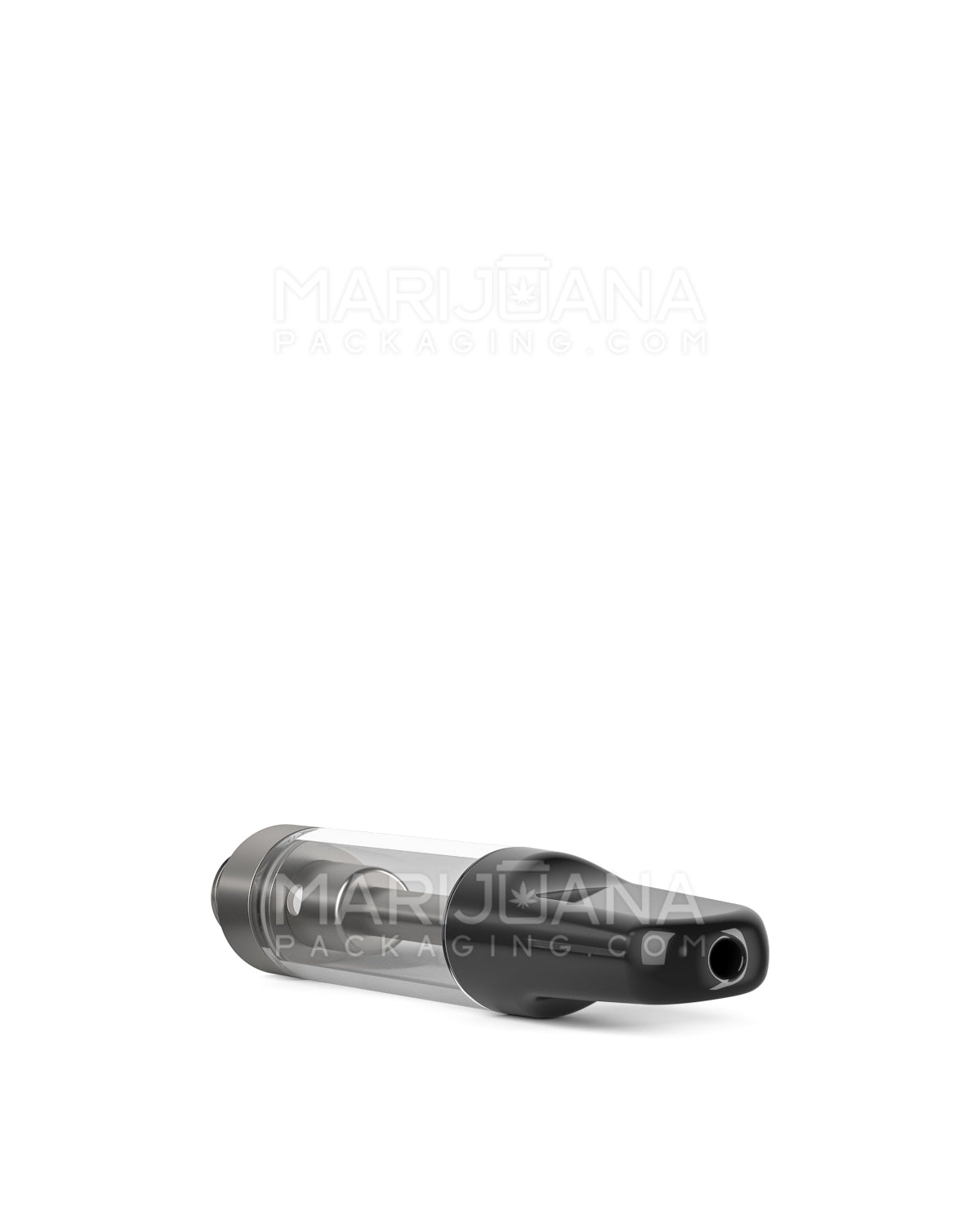 CCELL | Liquid6 Reactor Glass Vape Cartridge with Black Ceramic Mouthpiece | 1mL - Screw On - 100 Count - 7