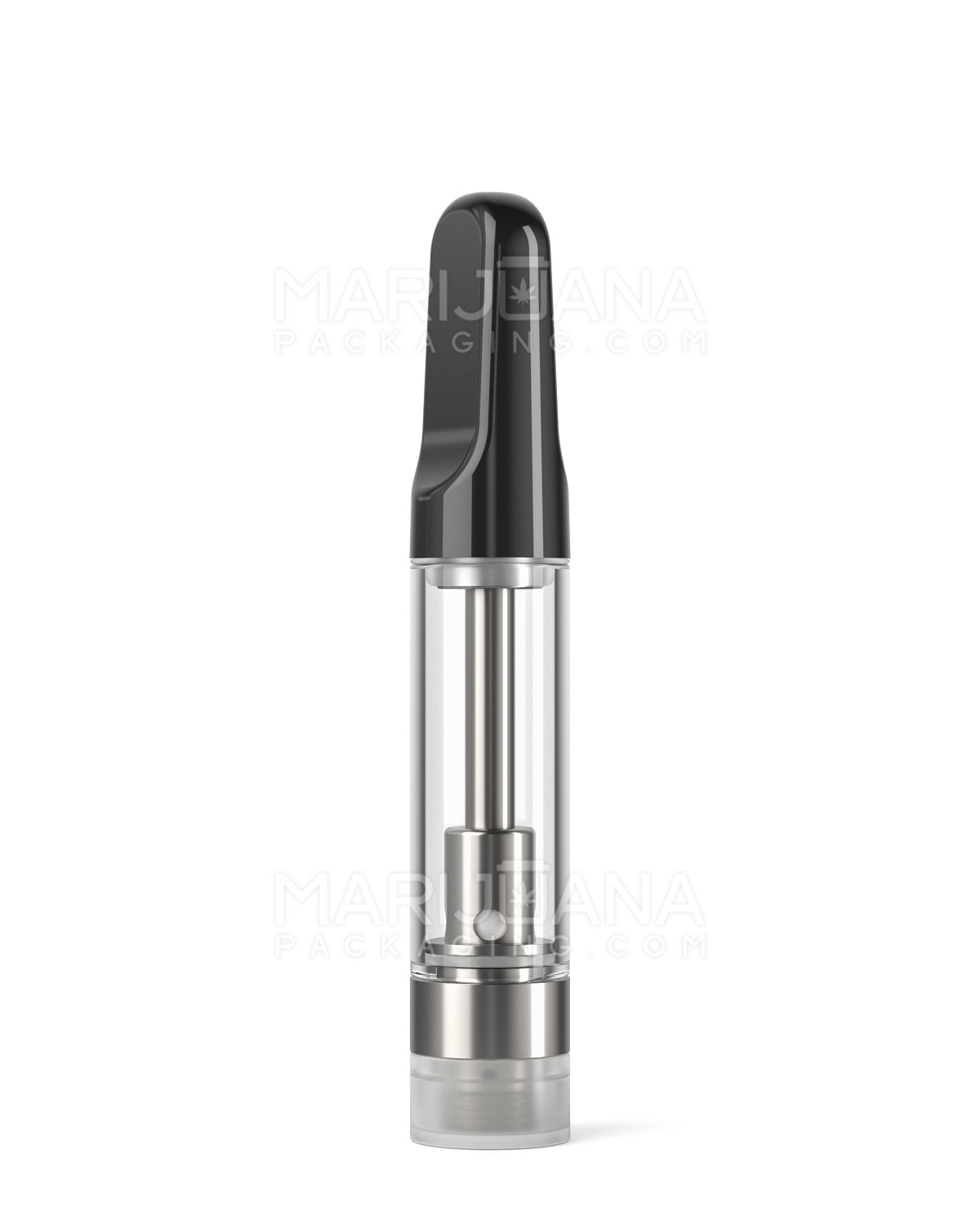 CCELL | Liquid6 Reactor Glass Vape Cartridge with Black Ceramic Mouthpiece | 1mL - Screw On - 100 Count - 3