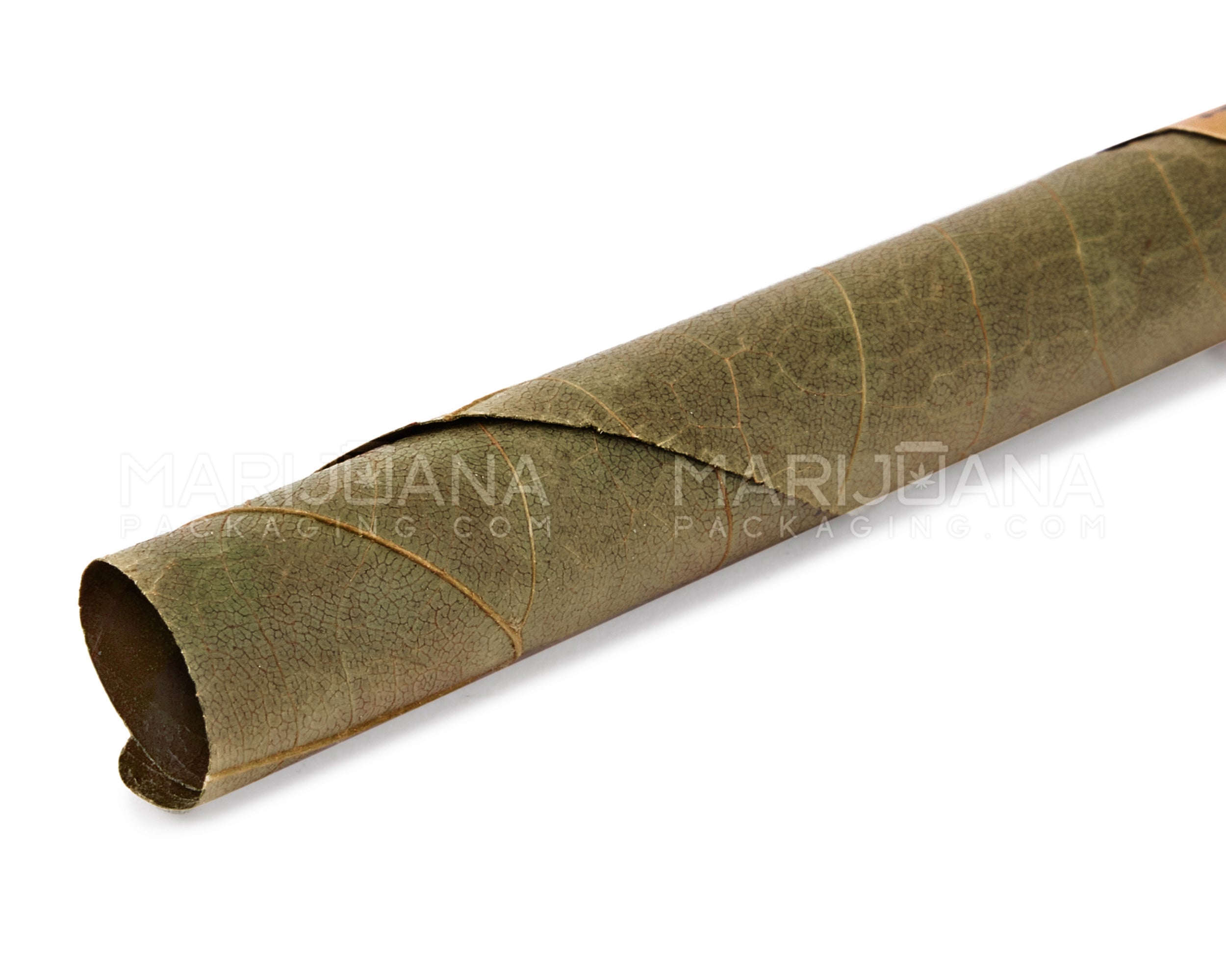 KING PALM | 'Retail Display' Slim Green Natural Leaf Blunt Wraps | 104mm - Berry Terps - 20 Count