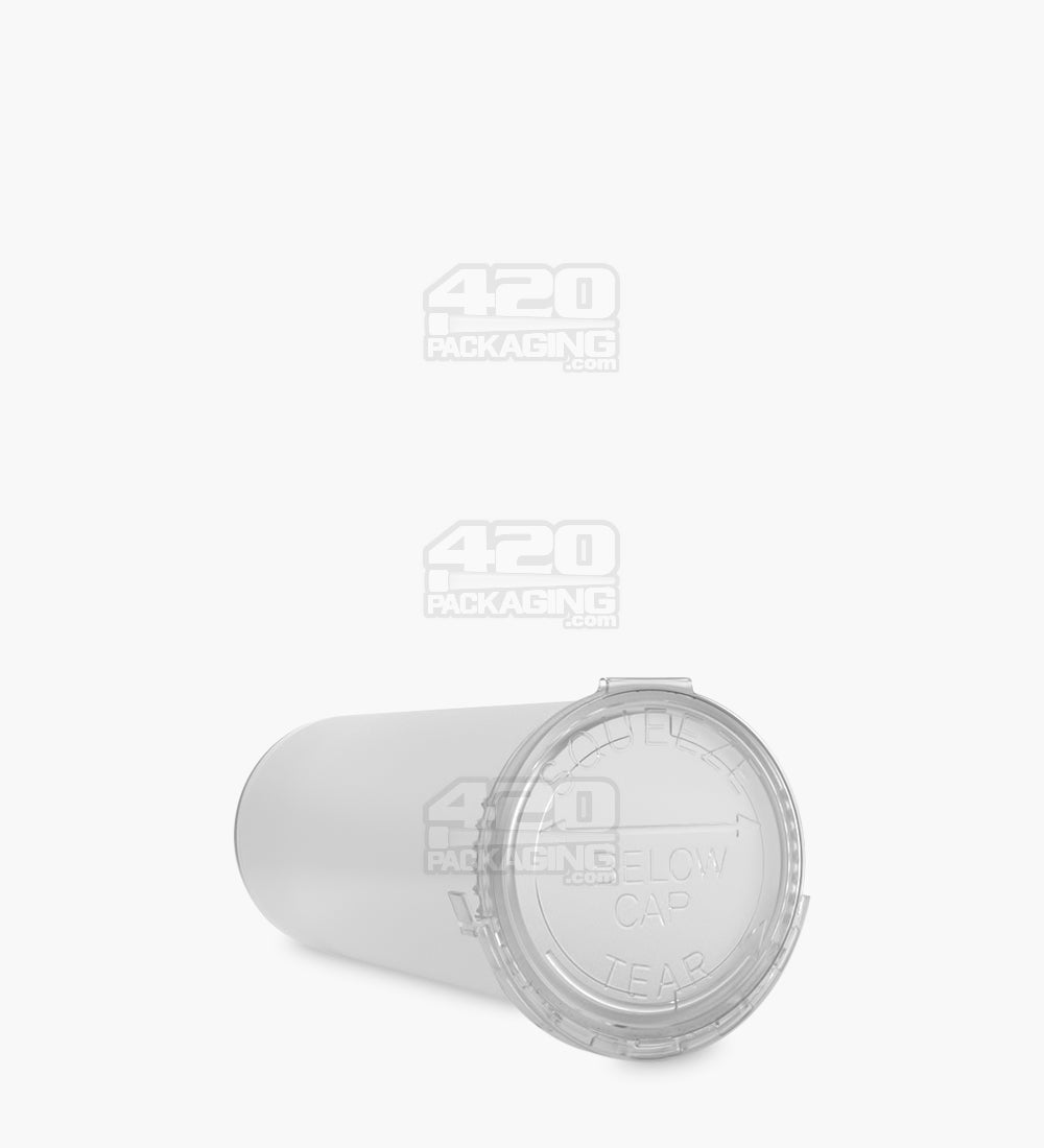 Child Resistant & Tamper Evident | Clear Pop Top Bottles | 60dr - 14g - 102 Count