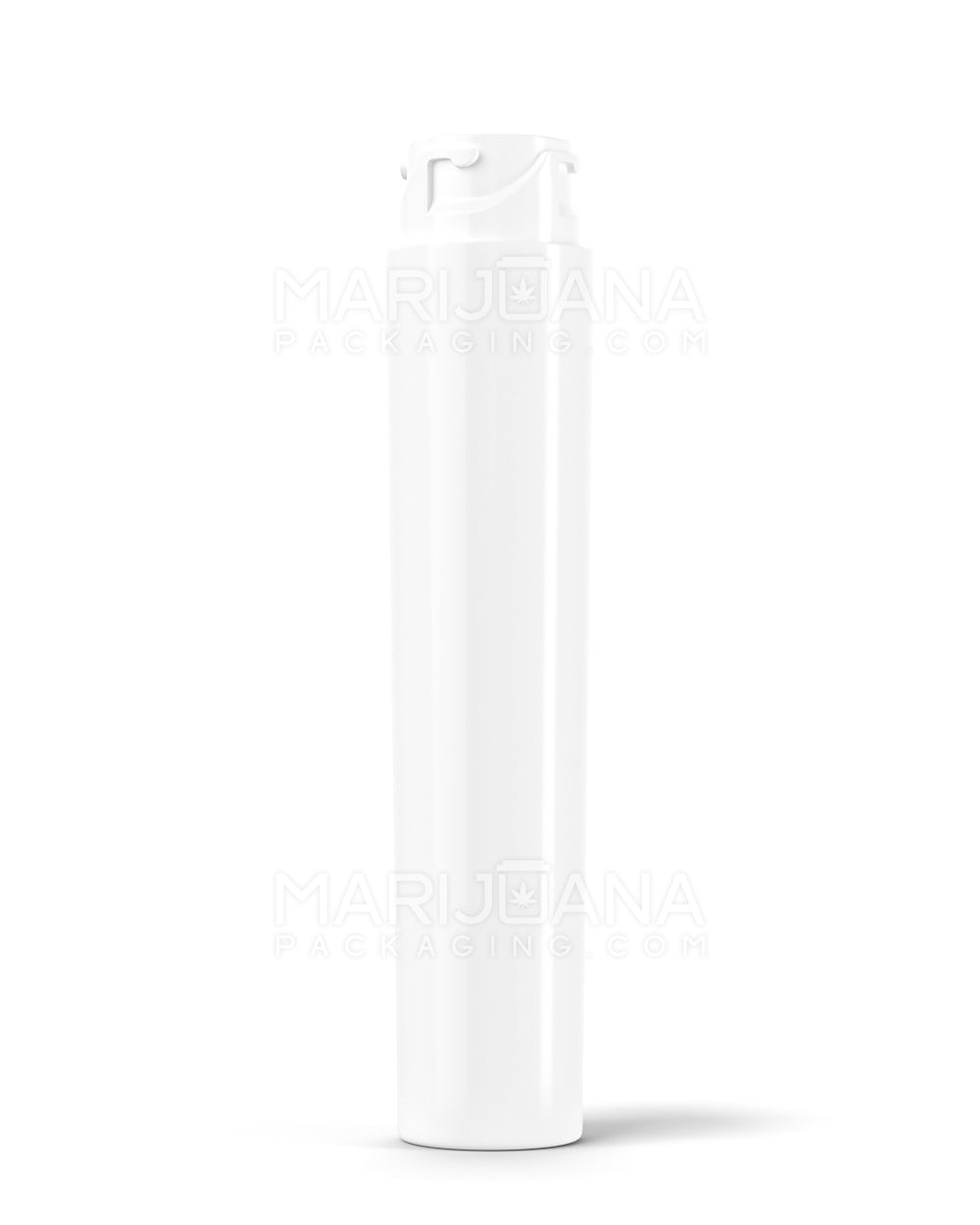 Child Resistant | Push Down & Turn Vape Cartridge Container | 72mm - White Plastic - 1650 Count - 6
