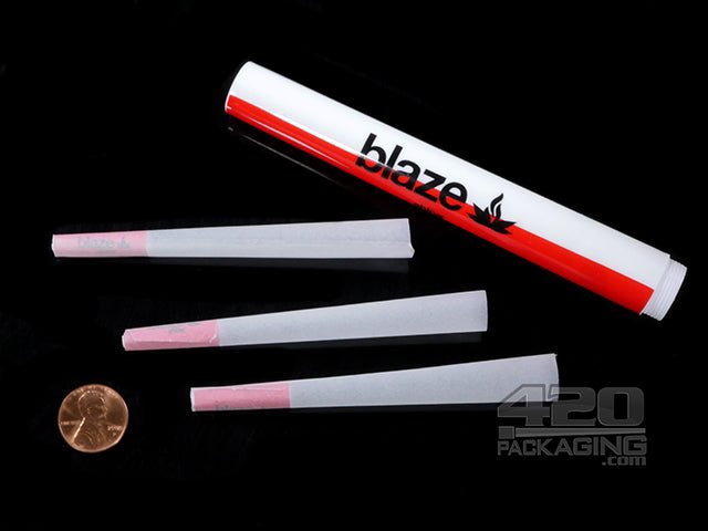 Blaze King Size Pre Rolled Paper Cones + Tubes 24/Box - 3