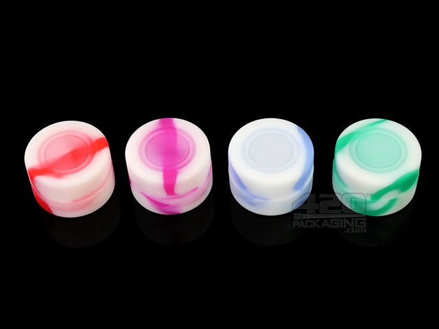 Buddies Super Slick 3ml Round Silicone Containers 120/Box - 1