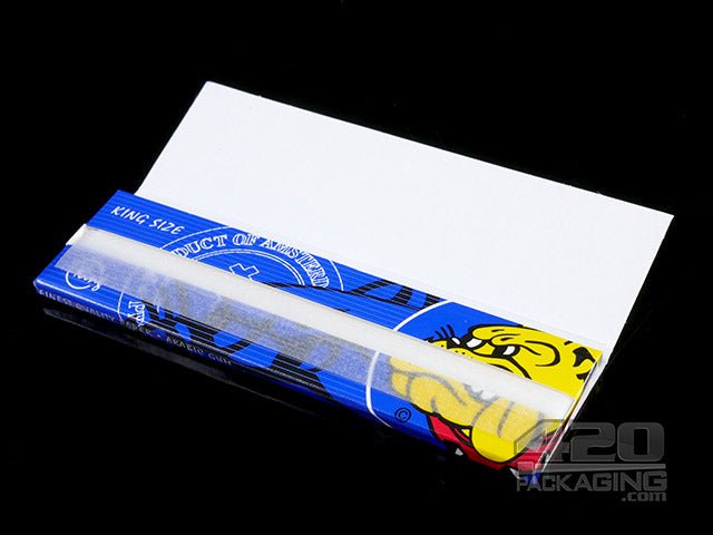 The Bulldog King Size Hemp Rolling Papers 50/Box - 3