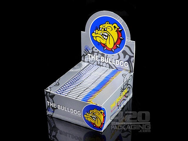 The Bulldog King Size Slim Hemp Rolling Papers 50/Box - 1