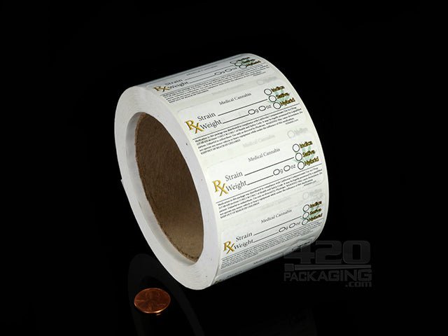 California Rx Labels 1000/Roll - 2