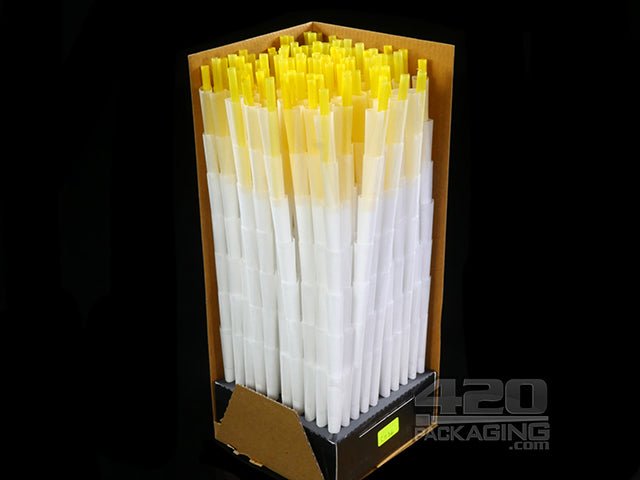 Cannarolla 84mm x 26mm Pre Rolled White Paper Cones 900/Box - 2