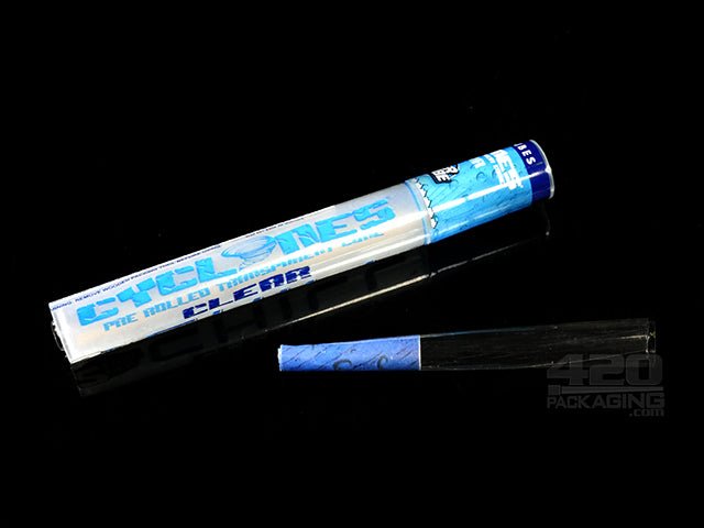 Cyclones Clear Blue Chill Flavored Cones 24/Box - 3