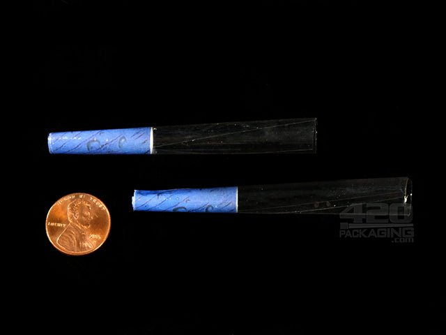 Cyclones Clear Blue Chill Flavored Cones 24/Box - 4