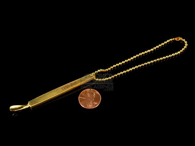 Skilletools "Scoop Dogg" Mini Gold Dab Tool Keychain - 2