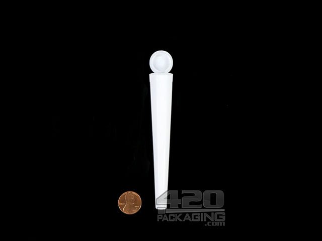 Squeezetops 109mm Transparent Child Resistant J-Tubes