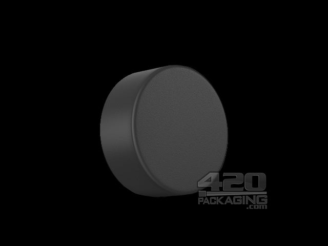 38mm Smooth Push and Turn Child Resistant Plastic Caps With Foil Liner - Black - 320/Box - 4