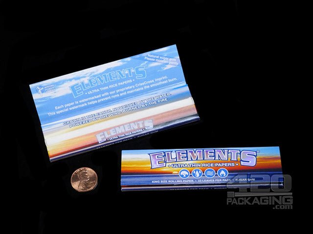 Elements King Size Rolling Papers Papers - 3