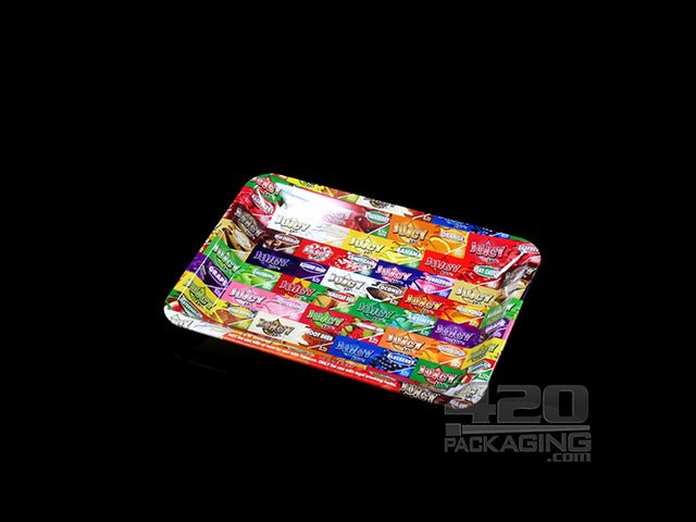 Juicy Collage Design Mini Metal Rolling Tray - 1