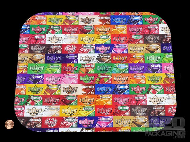 Juicy Collage Design Large Magnetic Rolling Tray Cover - 2