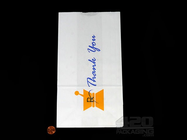 Extra Large Kraft Pharmacy Prescription Paper Bags 1000/Box - 2