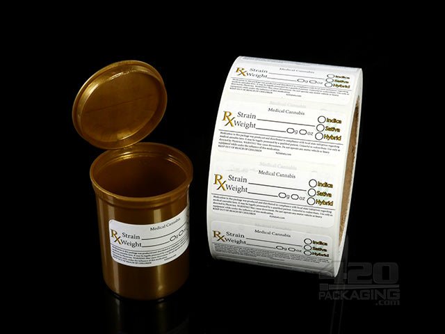 Generic Medical Rx Labels 1000/Roll - 3