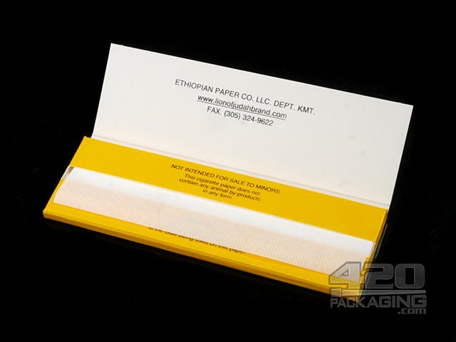 Lion Of Judah King Size Rolling Papers 50/Box - 3