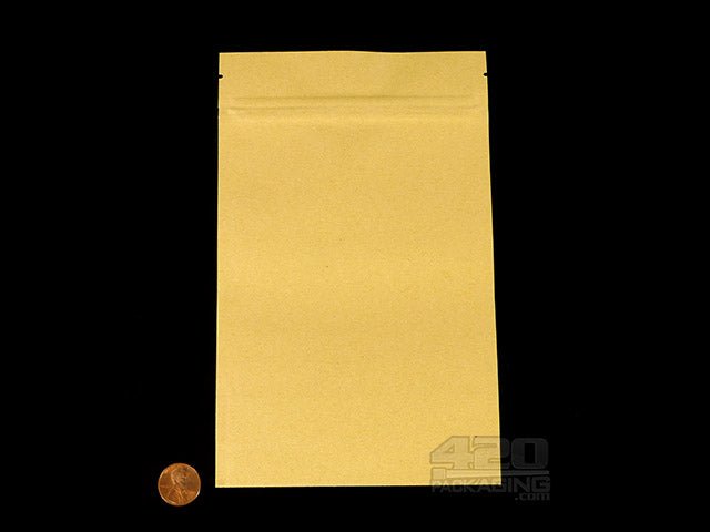 kraft-Kraft 5" x 8" Mylar Stand Up Pouch Zip Bags 1000/Box - 2