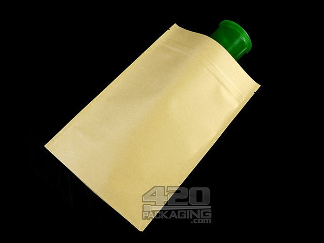 Kraft-Kraft 6" x 9" Mylar Stand Up Pouch Zip Bags 1000/Box - 3