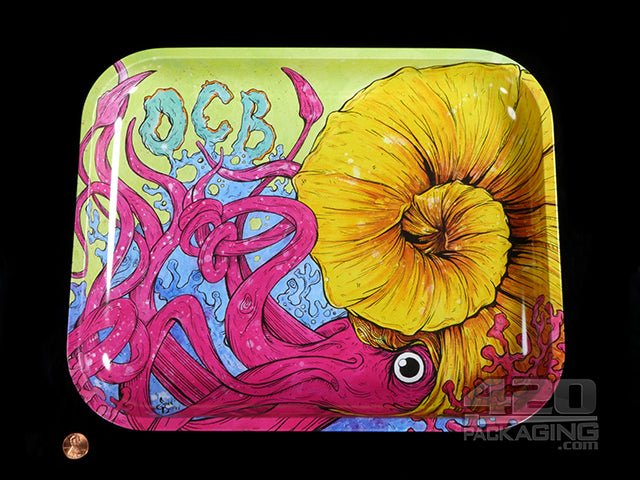 OCB Large Cephalopod Rolling Tray - 2