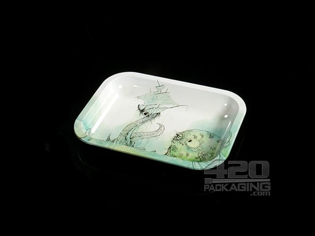 OCB Small Always Sticks Sea Monster Rolling Tray - 1
