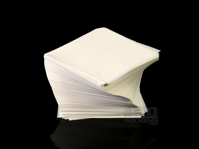 Bleached White 3x3 Inch Pre-Cut Parchment Paper 1000/Box - 3