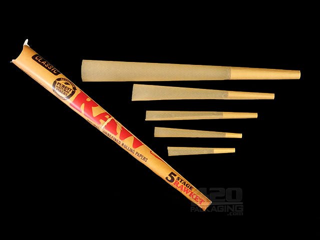 RAW 5 Stage Rawket Cones Variety Pack (15/Box) - 3