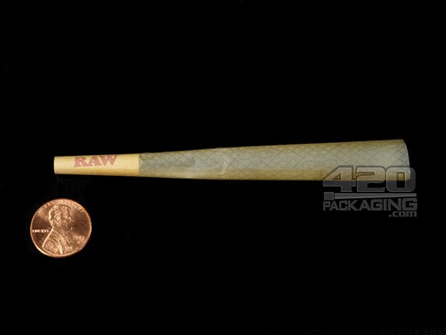 RAW Blueberry Tree Terpene Infused King Size Pre Rolled Cones 12/Box - 4