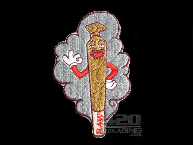 RAW Iron On Smokers Patch Collection 7/Box - 4