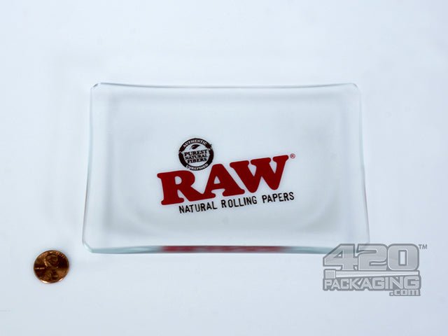 RAW Star Glass Mini Rolling Tray - 2