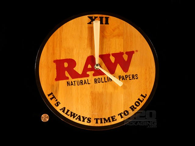 RAW Logo Wall Clock 1/Box - 2