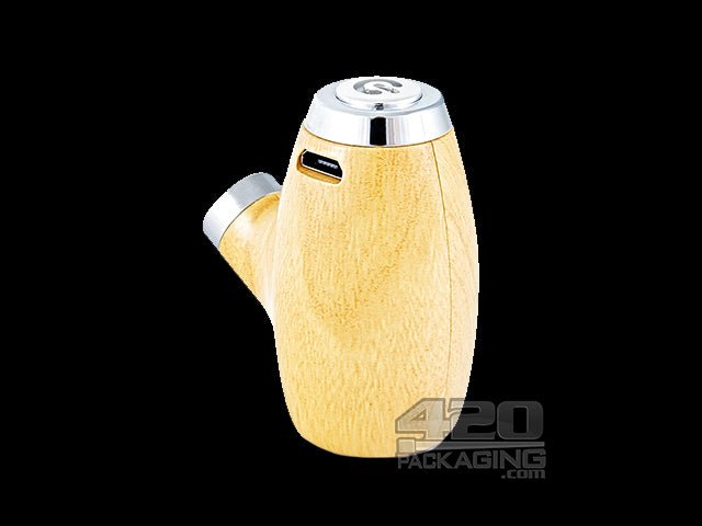 Variable Voltage "Old Man's Pipe" Shaped Vape Cartridge Battery - Spruce Wood - 4